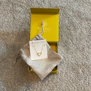 Kendra Scott Gold Heart necklace